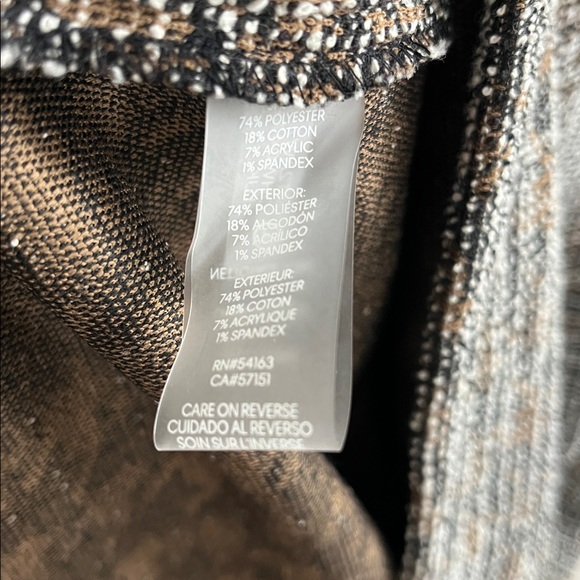 Calvin Klein brown and black tweed dress size 8 new - Picture 16 of 16